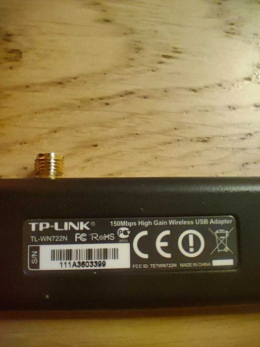 TP-Link TL-WN722N v1 –  Atheros – idealny do Kali Linux / monitor mode