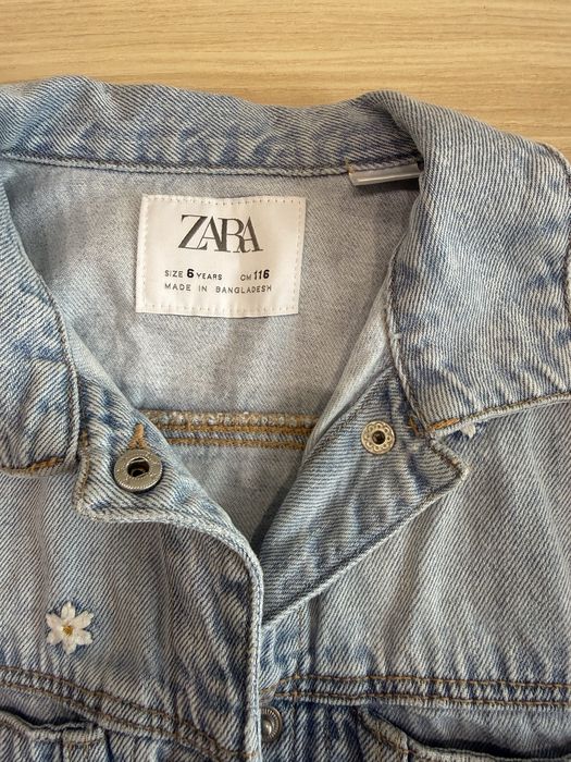 Джинсовий піджак Zara 116 см