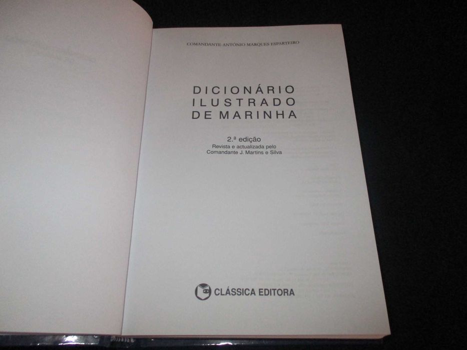Livro Dicionário Ilustrado de Marinha António Marques Esparteiro