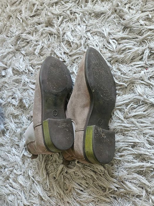 Botki zamszowe 38 New Look nude