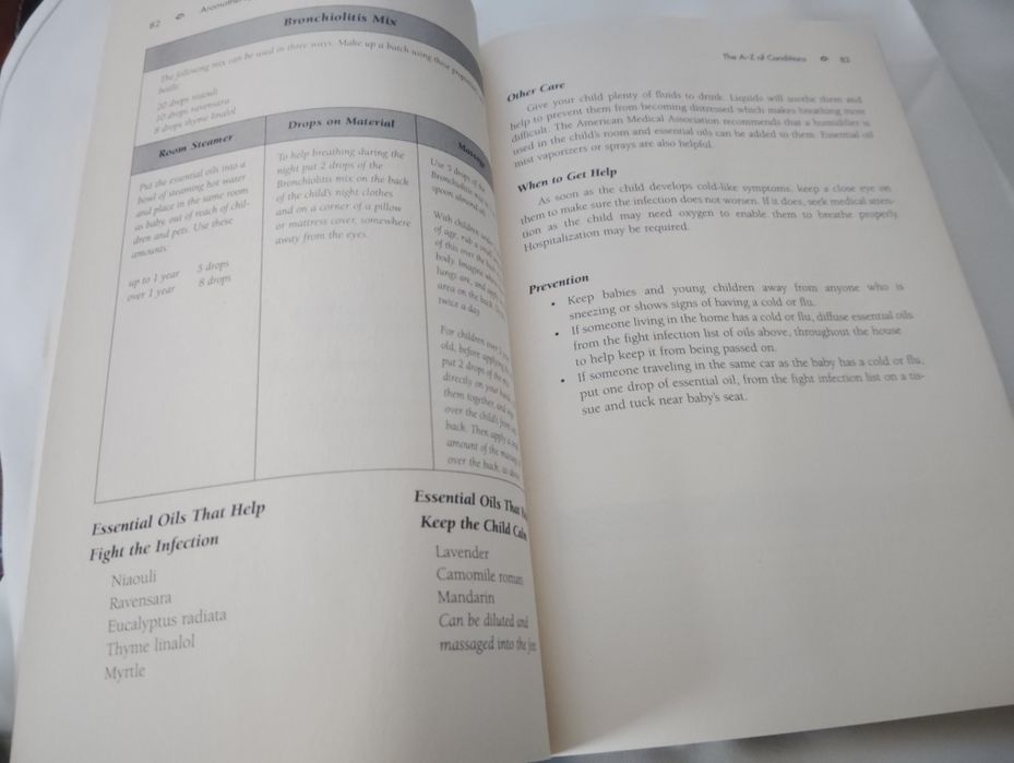 Livro Aromatherapy For The Healthy Child Como Novo