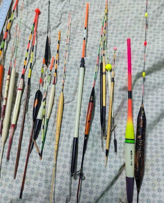 Поплавки для ловли , по  японскому методу "Херабуна" (Herabuna)