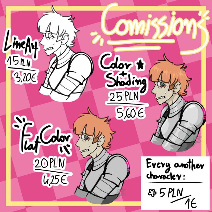 comissions / komisze / furry comisions