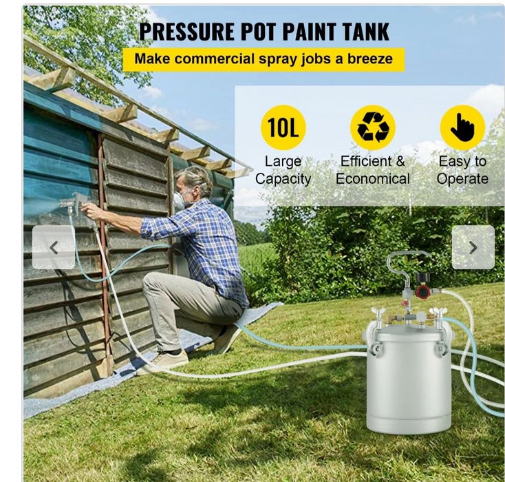 Reservatório de tinta pressurizado SucceBuy