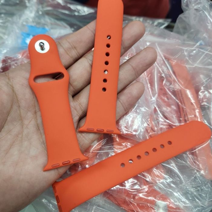 Ремешок ремінець Apple Watch silicone sport band оригинал 38-49мм