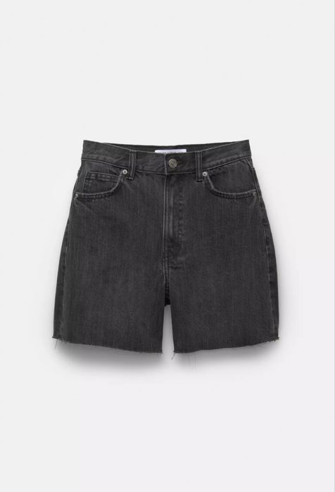 Шорти чорні джинсові