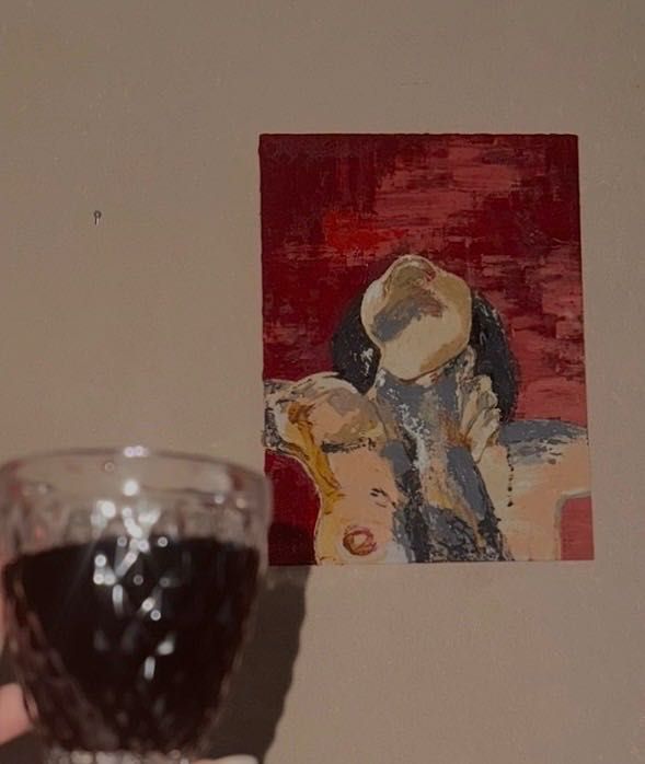 Картина масляна авторська
«Близкість або піймати змію» 2025 р.