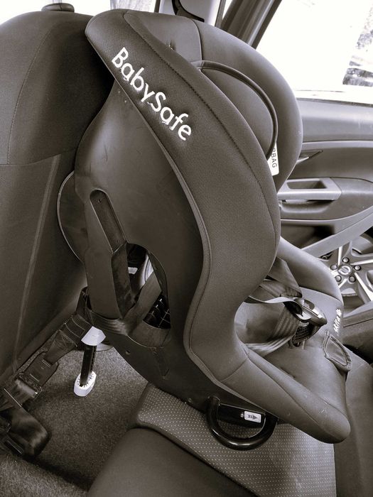 Cadeira auto como nova Babysafe Akita Grey/Black dos 0 aos 18kg