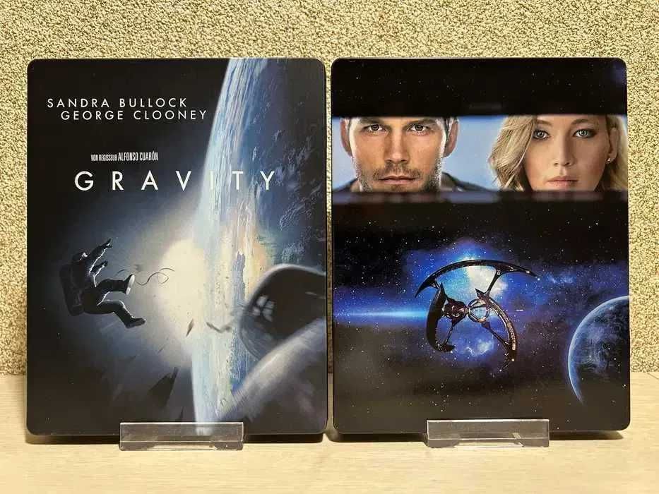Steelbook Blu-ray Аквамен/ Гравитация /Пассажиры/ Обливион/ Эверест