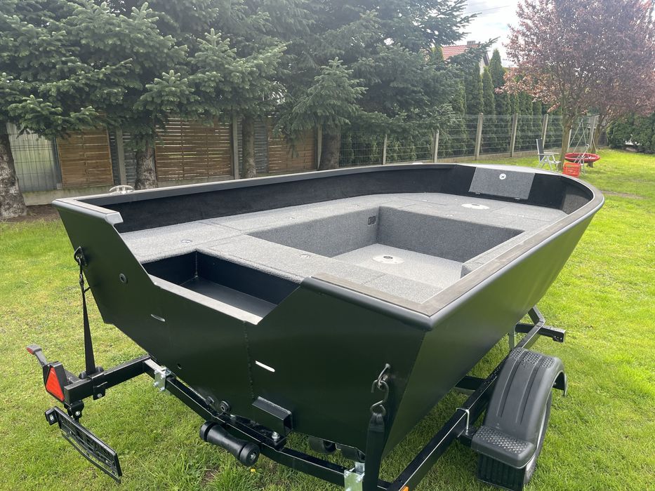 King boats 420 aluminiowe łodzie łódka