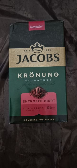 Kawa mielona Jacobs Entkoffeiniert bezkofeinowa 500g 10szt