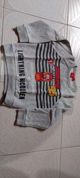 Camisola Lightning Mcqueen - 3 anos