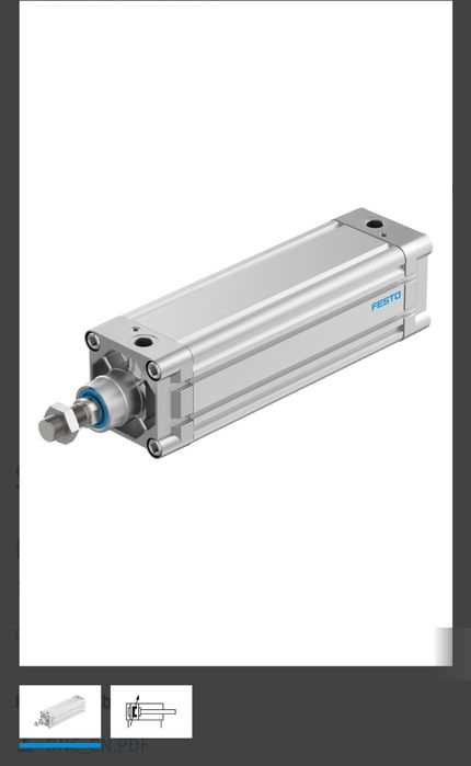 DNC 80-125-PPV-A Siłownik cylinder festo
