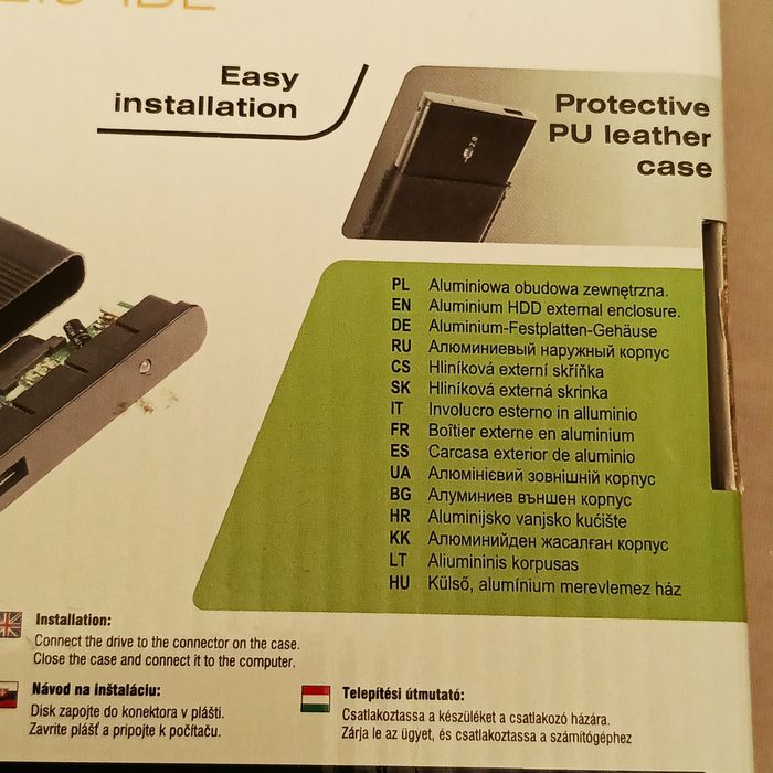 Dysk obudowa hard drive  4World