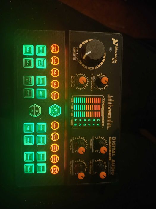 Mixer de audio v90 para lives, podcast e etc...