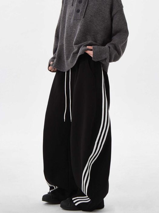 Широкі спортивні штани унісекс M  baggy широкие бегги