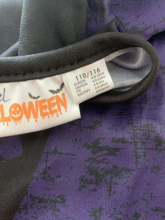 Fato Criança Halloween (4-6 Anos)