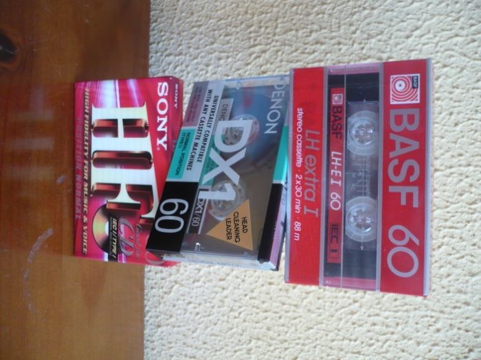 Cassetes audio ( novas )