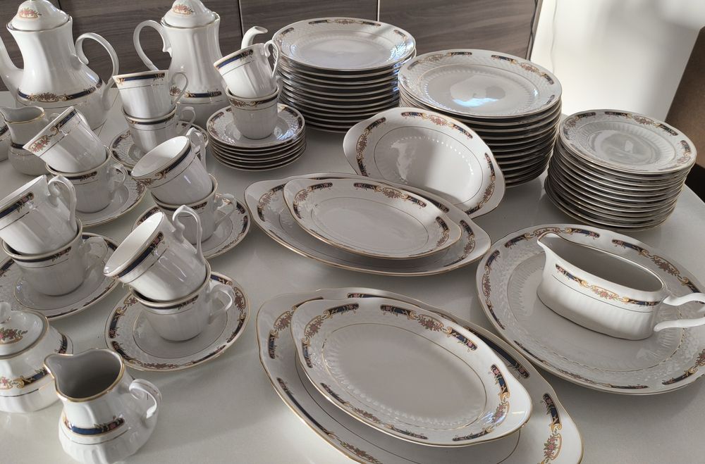 Conjunto de louça Bavarian Porcelain NOVO