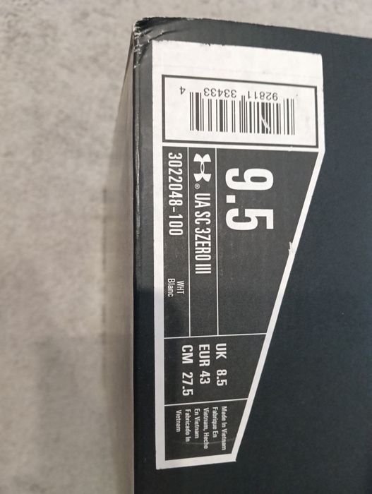 Sapatilhas de basquetebol UnderArmour 3zero