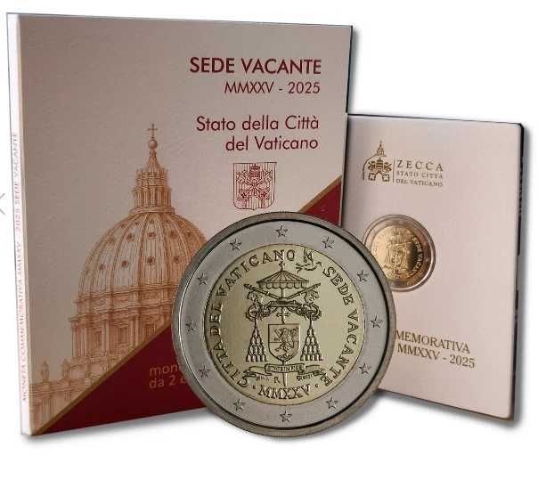2€ Carteira Bu do Vaticano " Sede Vacante"  2025