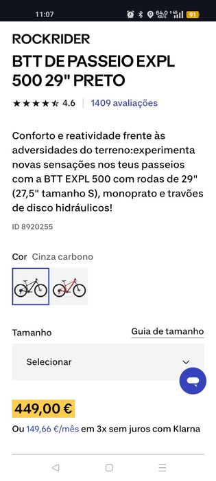 Bicicleta rokrider como nova