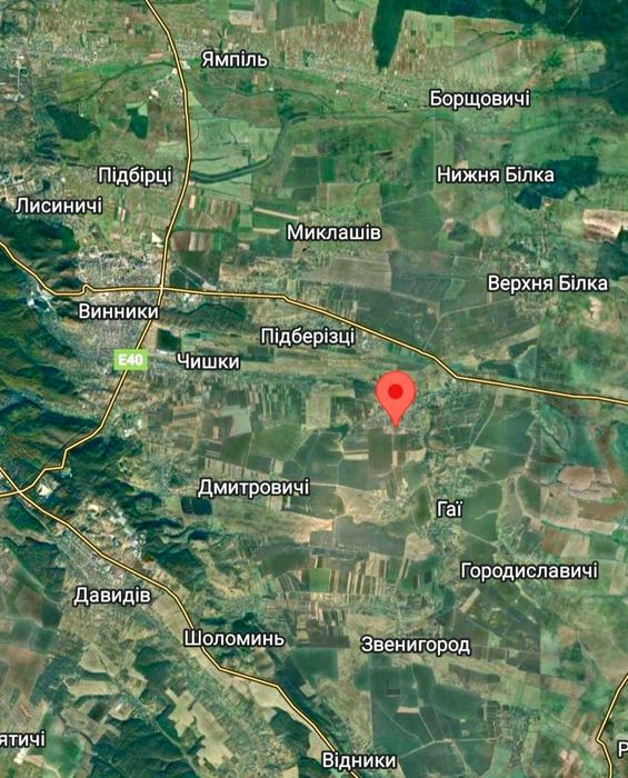 Продаж земельної ділянки. с. Чижиків-15 км. до Львова