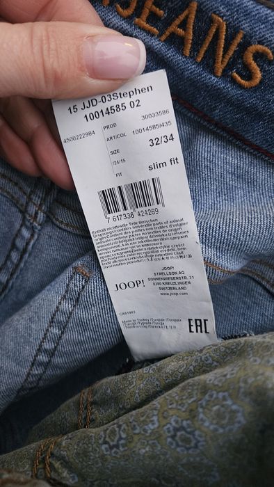 Spodnie jeans joop roz 32/34