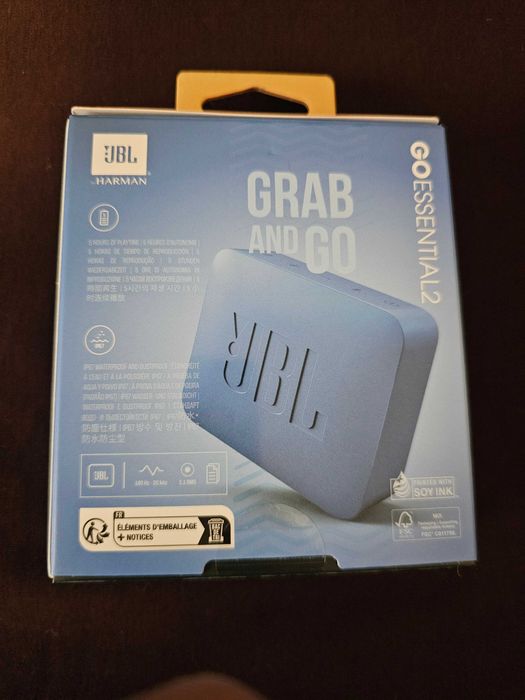 JBL GO Essential 2 | Resistente à Água | 5h Autonomia | NOVO | SELADO