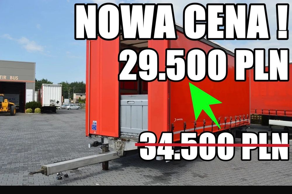 Gniotpol G4080 Plandeka Firanka  10 Ton Dmc Przejazdowa 1. Wł