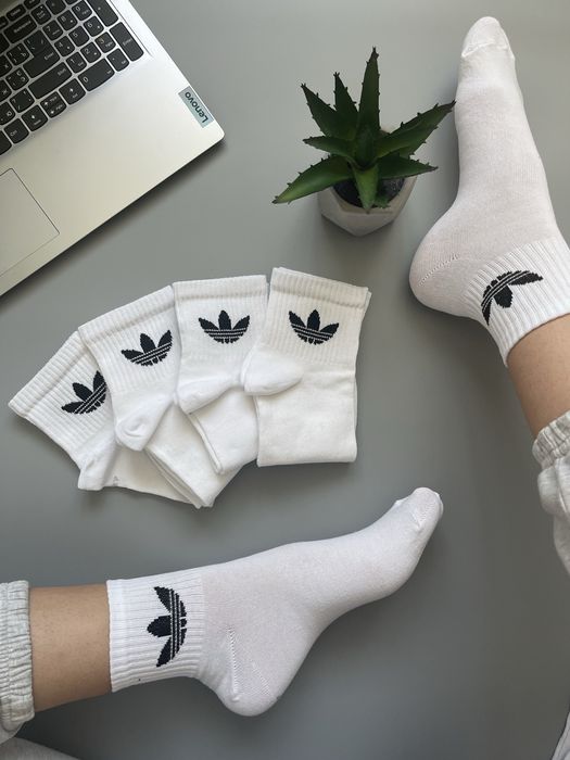 Носки Adidas / Спортивні Шкарпетки Адидас / 12-пар