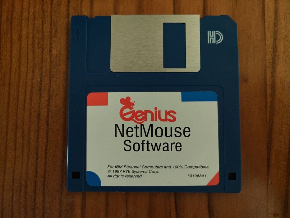 Disquetes de Driver para Monitor Philips Windows 95 e 98 e Genius NetMouse Software
