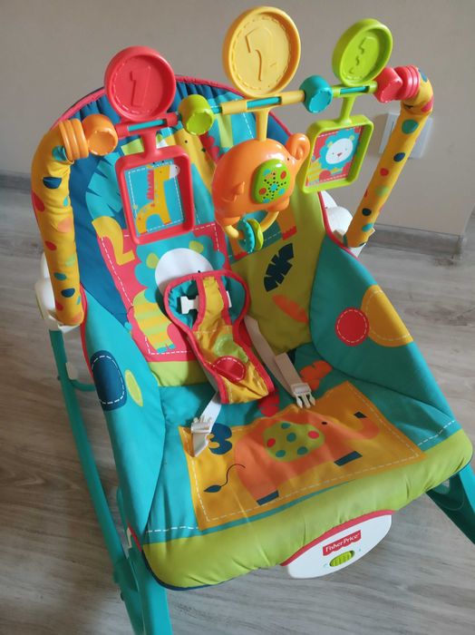 Bujaczek Fisher Price leżaczek