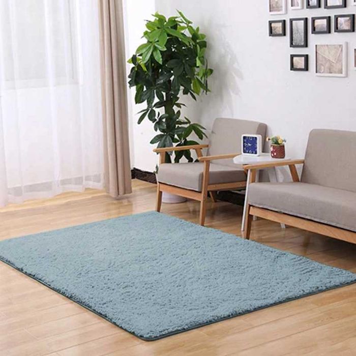 Dywan Alpaca Strado 60x120 - AlpaSilver (Srebrny)