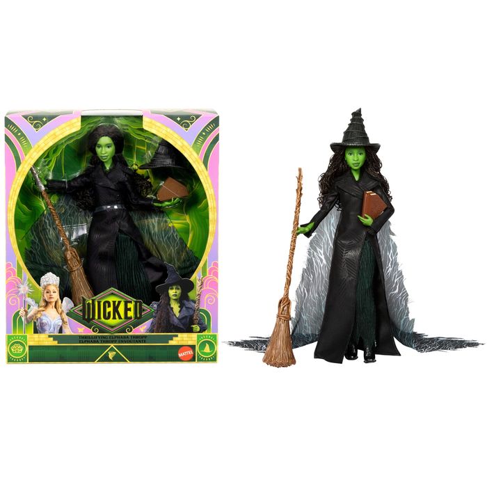 Wicked Niezwykła Elfaba Thropp Lalka Kolekcjonerska. Mattel