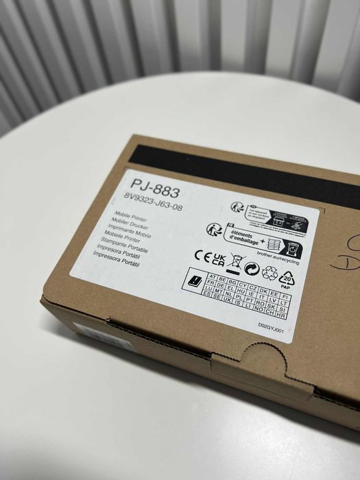 Drukarka Brother Pocketjet Thermal Printer A4 WiFi Pj-883