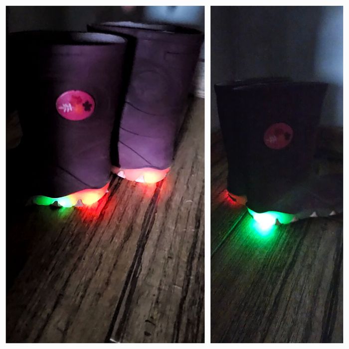 Kalosze kaloszki świecące gumowce roz 26-27