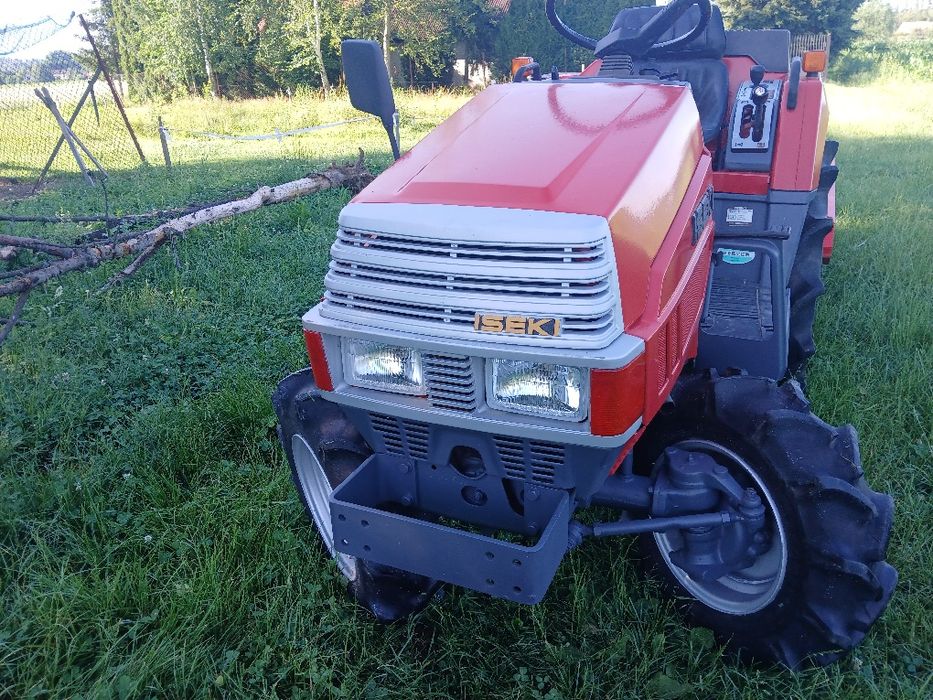 Japoński traktor iseki 4x4 kosiarka mulczer 4x4