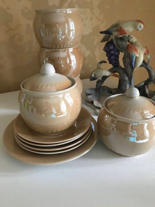 Горшочки для запекания с тарелками (400 мл)