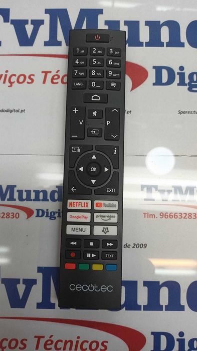 Comando  TOSHIBA  CT-8035,CT-8567,TLC, DAEWOO, HAIER ,HISENSE ,CECOTEC