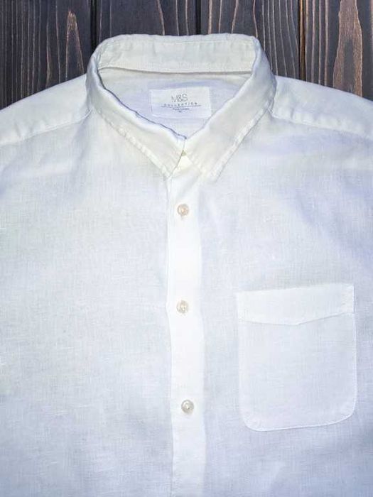 Рубашка Marks & Spencer® лён XL-XXL
