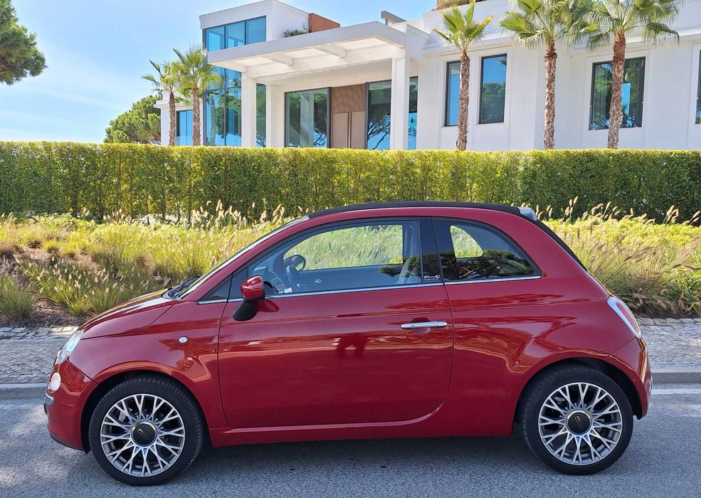 Fiat 500c Cabrio Sport  1.2cc 69cv OCASIÃO!