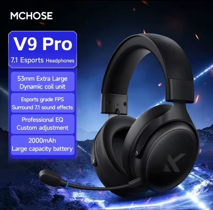 Безпровідні ігрові навушники Mchose v9 pro
