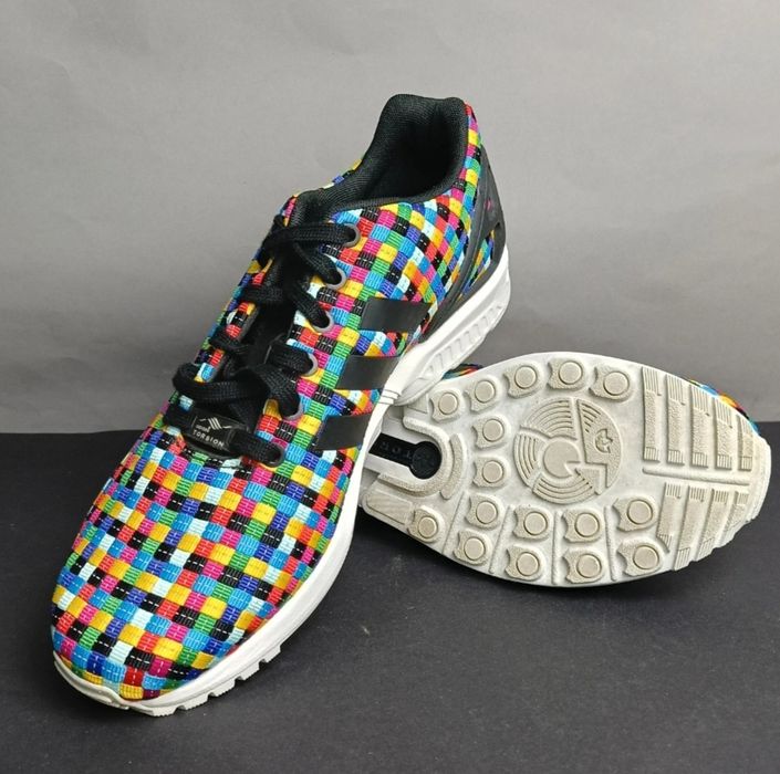 Adidas ZX Flux Multicolor r. 43 i 1/3 jak nowe!