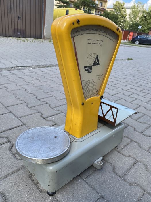 Zabytkowa waga sklepowa / Retro / Warto