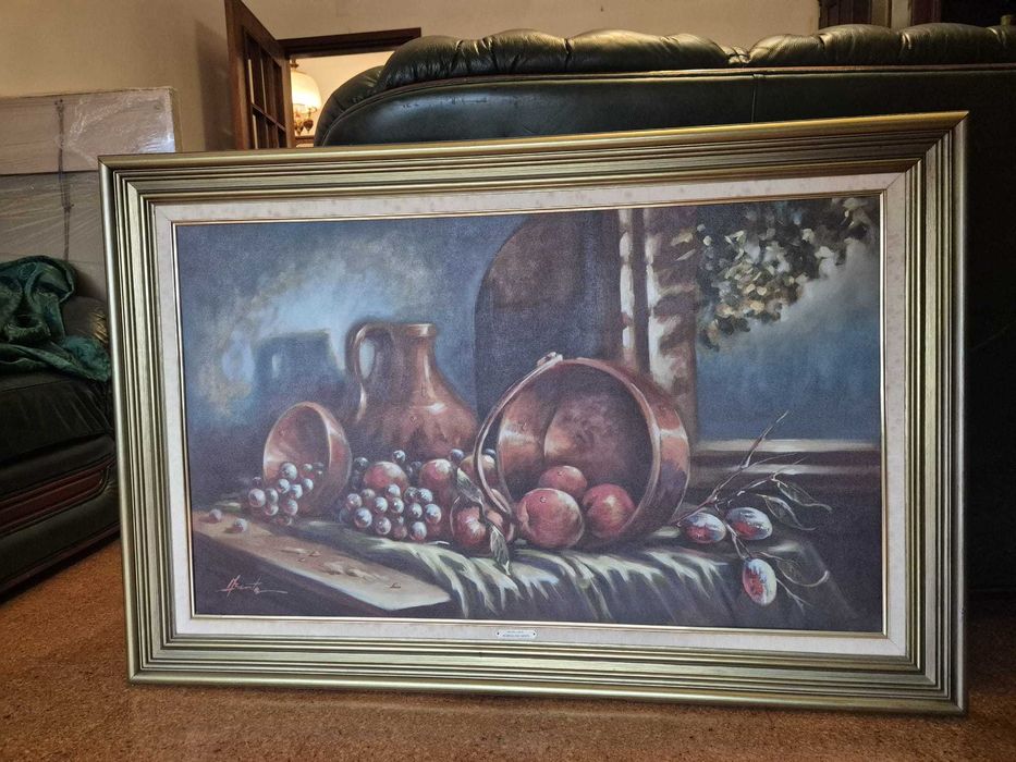 Quadro Antigo de Marcelino Benta