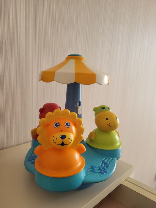 Музична іграшка Tiny Love Карусель з неваляшками Веселі Джунглі