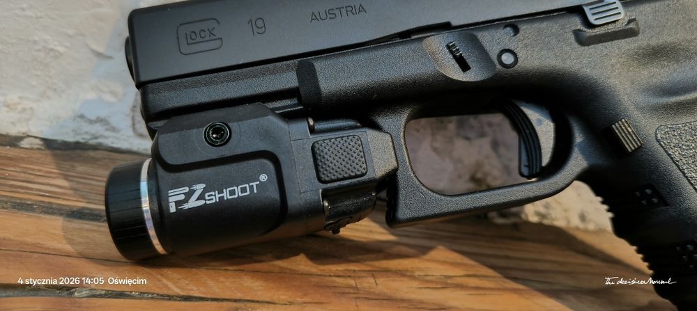 Latarka taktyczna do glock