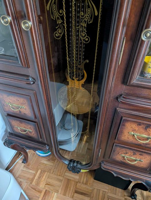 Relógio de Coluna Kieninger – Mecânico Alemão – Excelente Estado