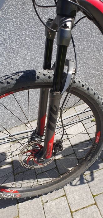 Rockrider XC 100, full, 29", hydraulika, sztyca regulowana, karbon kie